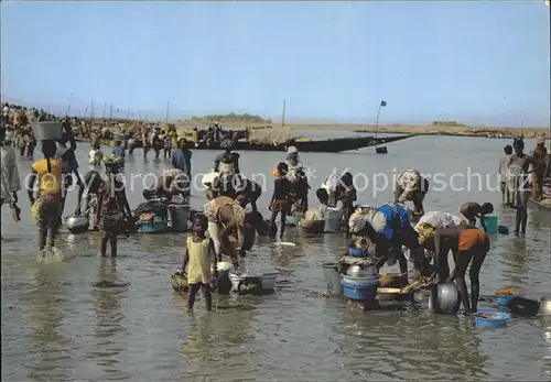 Fischerei Port de peche Mopti Kat. Handwerk