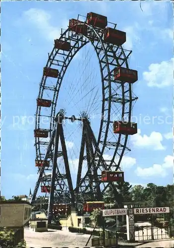 Riesenrad  Prater Wien  / Vergnuegungsparks /