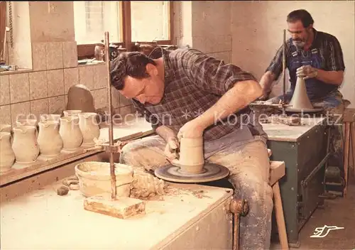 Toepfern Porterie Henri Witt Soufflenheim  Kat. Handwerk