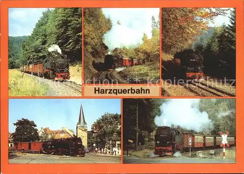 Lokomotive Harzquerbahn  Kat. Eisenbahn
