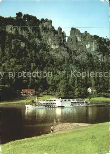 Motorschiffe Bastei Saechsische Schweiz  Kat. Schiffe