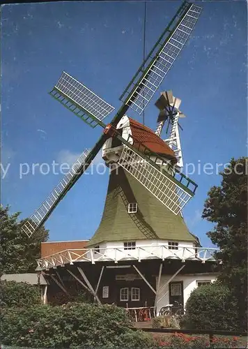 Windmuehle Insel Norderney  Kat. Gebaeude und Architektur