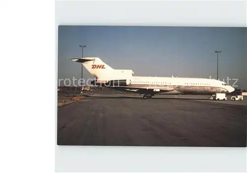 Flugzeuge Zivil DHL B 727 Kat. Airplanes Avions