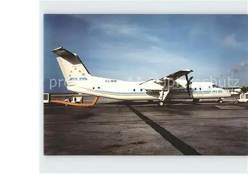 Flugzeuge Zivil Alm Antillean Airlines Dash 8 303 PJ DHB Tuturutu  Kat. Airplanes Avions