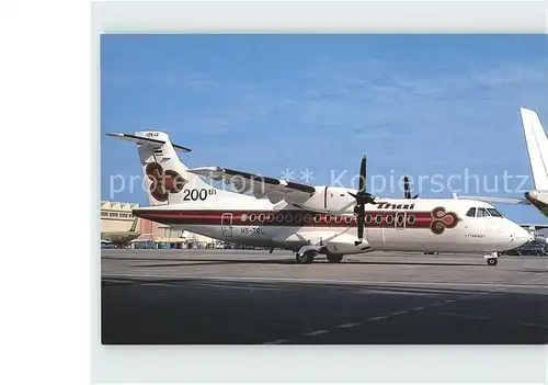 Flugzeuge Zivil Thai ATR 42 200 HS TRL  Kat. Airplanes Avions