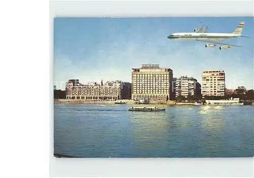 Flugzeuge Zivil Egypt Air Cairo Nile  Kat. Airplanes Avions