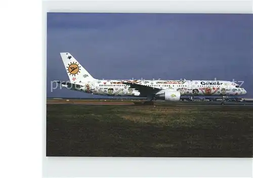 Flugzeuge Zivil Condor Rizzi Bird Boeing 757 230 D ABNF c n 25140 382 Kat. Airplanes Avions