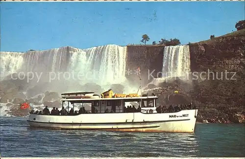 Motorschiffe Maid of the Mist Niagara Falls Canada  Kat. Schiffe