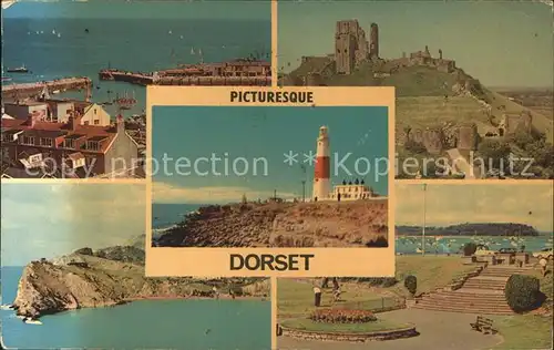 Leuchtturm Lighthouse Dorset Corfe Castle Portland Bill Lulworth Cove  Kat. Gebaeude