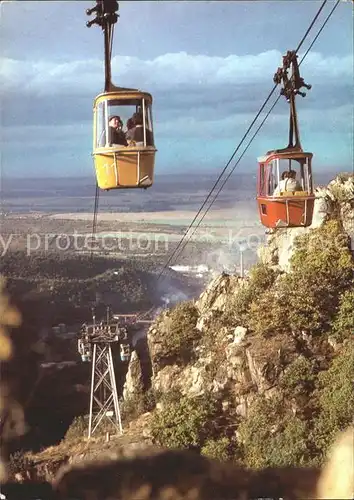 Seilbahn Thale Harz  Kat. Bahnen