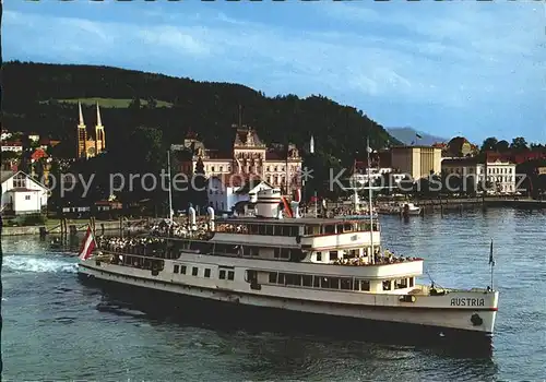 Motorschiffe Austria Bodensee  Kat. Schiffe