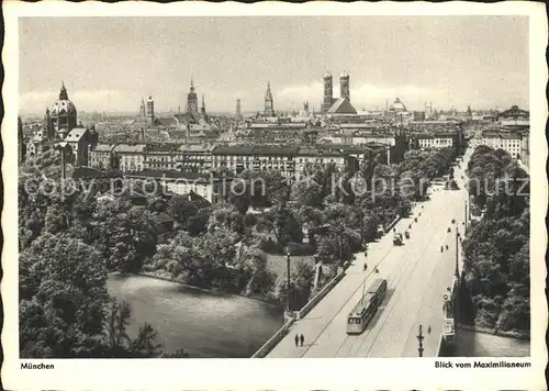 Strassenbahn Muenchen  Kat. Strassenbahn