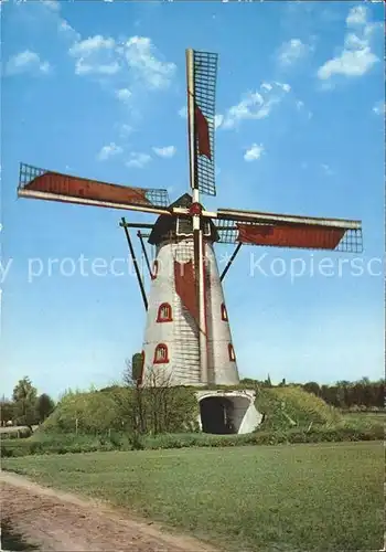 Windmuehle Holland  Kat. Gebaeude und Architektur