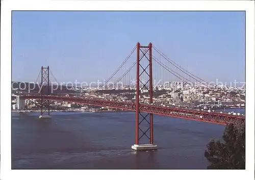 Bruecken Bridges Ponts Lisboa Ponte sobre e Tejo