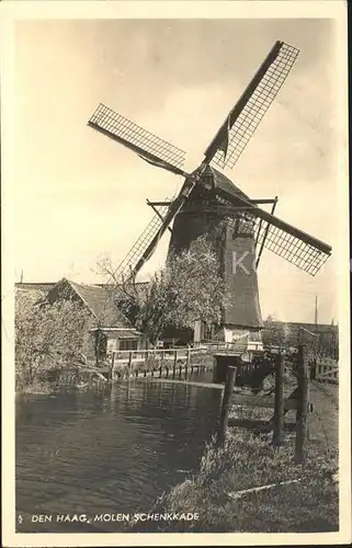 Windmuehle Den Haag Molen Schenkkade Kat. Gebaeude und Architektur