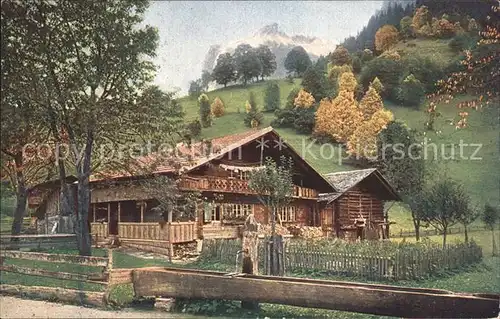 Bauernhaus Berner Oberland  Kat. Landwirtschaft