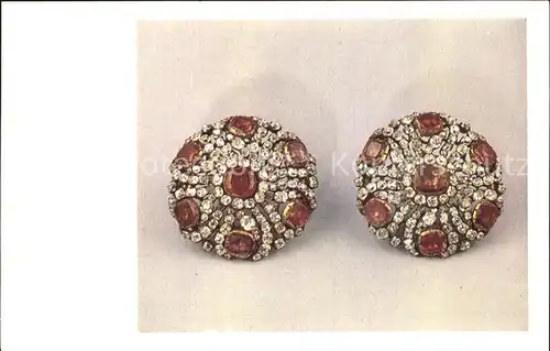 Schmuck Fermoir Brooches 18th century USSR Diamond Fund Kat. Mode