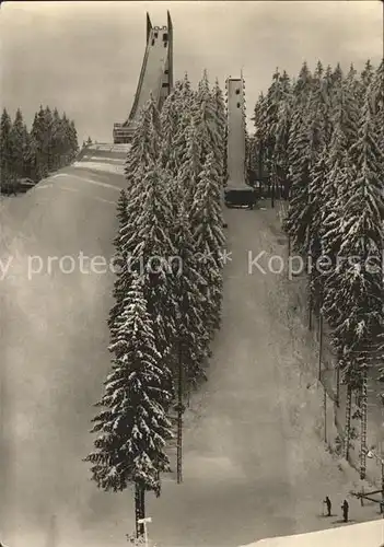 Ski Flugschanze Erzgebirgsschanze Jugendschanze Johanngeorgenstadt Kat. Sport