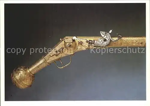 Militaria Radschlosspistole um 1590 Museum Dresden / Militaria /