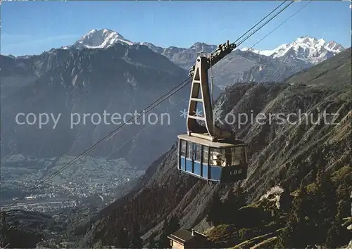 Seilbahn Blatten Belalp Fletschhorn Mischabel Kat. Bahnen