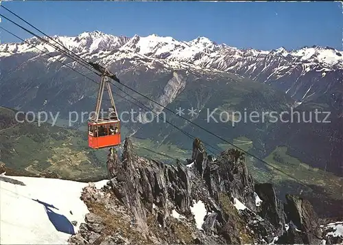 Seilbahn Fiesch Eggishorn Blinnenhorn Ofenhorn Albrunhorn Kat. Bahnen