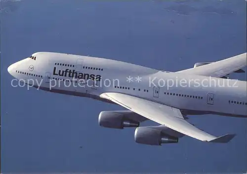 Lufthansa Boeing 747 400 Kat. Flug