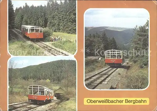 Bergbahn Oberweissbach Kat. Bergbahn