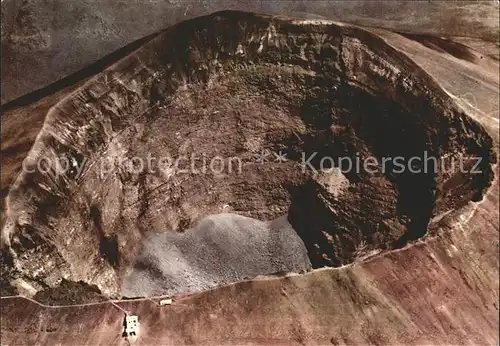 Vulkane Geysire Vulcans Geysers Napoli Vesuvio Cratere dall Aereo Fliegeraufnahme Kat. Natur