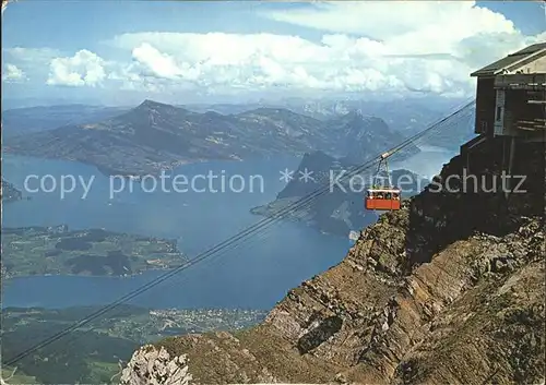 Seilbahn Pilatus Vierwaldstaettersee Rigi Buergenstock Kat. Bahnen