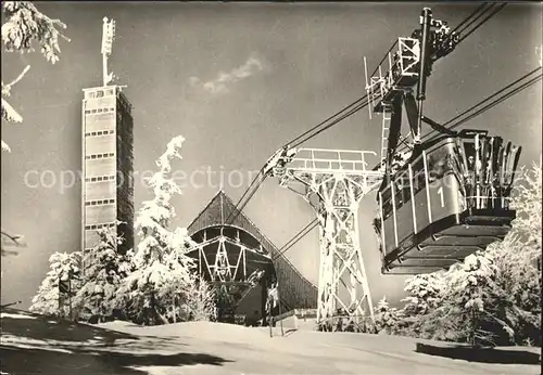 Seilbahn Oberwiesenthal Fichtelberghaus  Kat. Bahnen