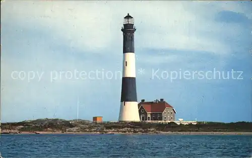 Leuchtturm Lighthouse Fire Island New York / Gebaeude /