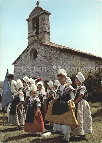 Trachten Frankreich Kinder Fete Provencale Kat. Trachten