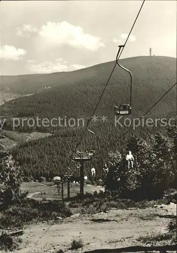 Sessellift Oberwiesenthal Erzgebirge  / Bahnen /