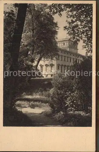 Woerlitz Woerlitzer Park Schloss Stempel Wollmann Sammlung Kat. Woerlitz