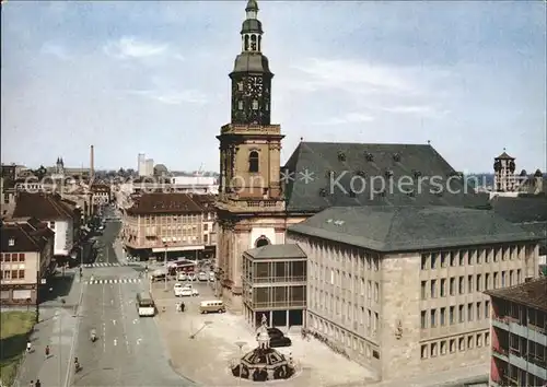 Worms Rhein Dreifaltigkeitskirche Kulturinstitute Kaemmererstrasse Kat. Worms