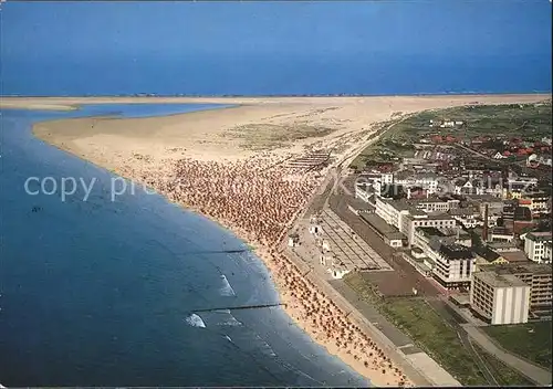 Borkum Nordseebad Fliegeraufnahme / Borkum /Leer LKR