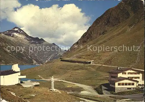 Lukmanierpass Hospezi S Maria Stausee Strassengalerie Kat. Lukmanier