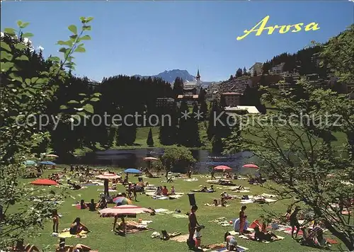 Arosa GR Untersee Badeanstalt  Kat. Arosa