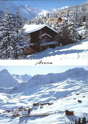 Arosa GR Inner Arosa Emsla Bergkirchli Kat. Arosa