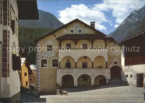 Bad Scuol Unterengadiner Heimatmuseum  Kat. Scuol