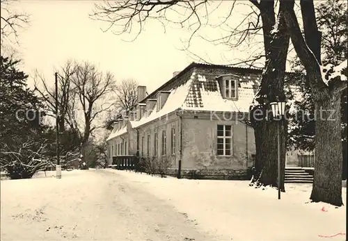 Pieskow Bad Saarow Haus Eibenhof Ferienheim Kat. Bad Saarow Pieskow