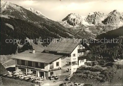 Mittelberg Kleinwalsertal Gasthaus Steppe Kat. Oesterreich