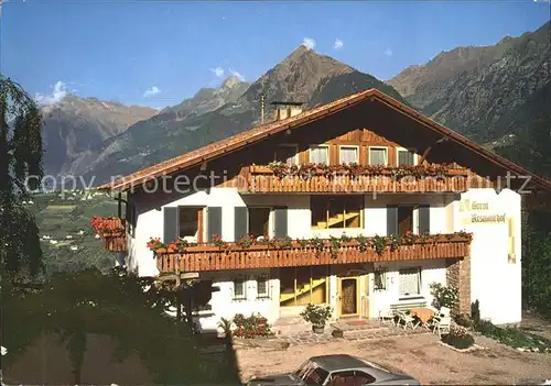 Schenna Meran Pension Garni Resmairhof Kat. Italien