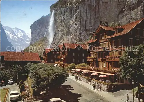 Lauterbrunnen BE Staubbach Wasserfall Kat. Lauterbrunnen