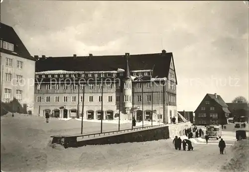 Altenberg Erzgebirge Platz des Bergmannes Kat. Geising