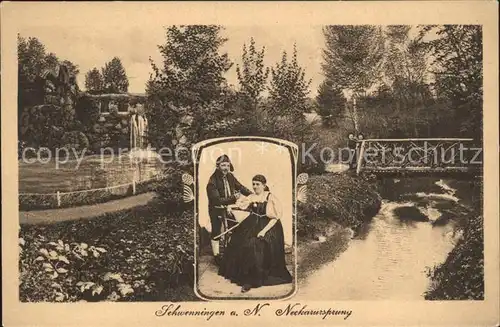 Schwenningen Neckar Neckarsprung / Villingen-Schwenningen /Schwarzwald-Baar-Kreis LKR