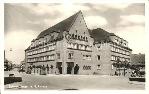 Schwenningen Neckar Rathaus / Villingen-Schwenningen /Schwarzwald-Baar-Kreis LKR