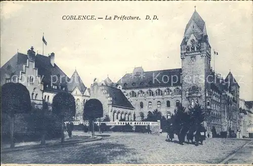 Coblence Coblenz Koblenz La Prefecture Kat. Koblenz