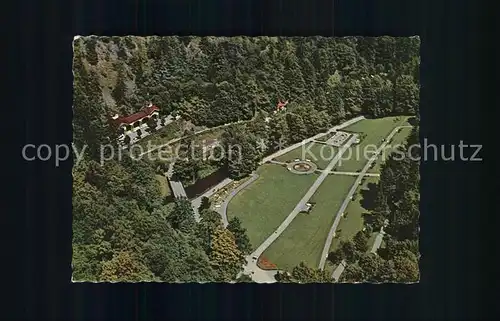 Bad Berneck Fliegeraufnahme Kurpark Kat. Bad Berneck Fichtelgebirge