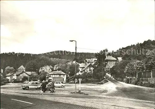 Schmiedeberg  Dippoldiswalde Parkplatz / Dippoldiswalde /Saechsische Schweiz-Osterzgebirge LKR